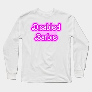 Disabled Barbie Long Sleeve T-Shirt